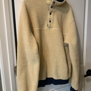 Large sherpa fleece